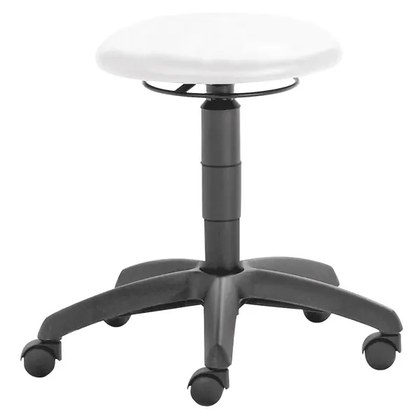 Comfort swivel stool Kenny graphite grey